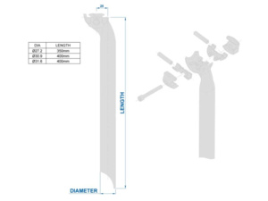 Sedlovka RITCHEY Wcs 1-Bolt