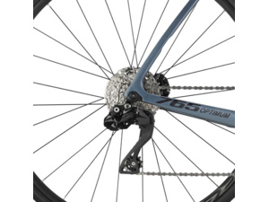 LOOK 765 Optimum 2 Disc Grey Blue Satin 105 Di2 Shimano Wh-RS171