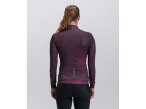 Dámský dres s dlouhým rukávem SANTINI Pure Dye Red