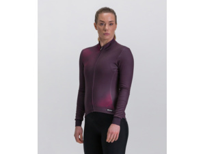 Dámský dres s dlouhým rukávem SANTINI Pure Dye Red