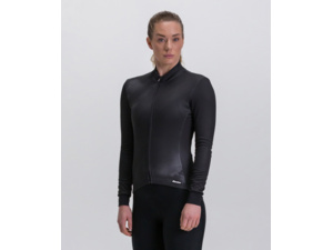 Dámský dres s dlouhým rukávem SANTINI Pure Dye Black