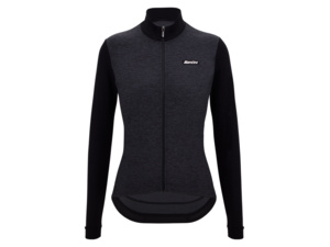 Dámský dres s dlouhým rukávem SANTINI Pure Black