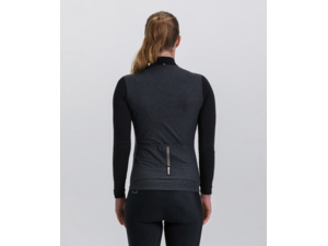 Dámský dres s dlouhým rukávem SANTINI Pure Black