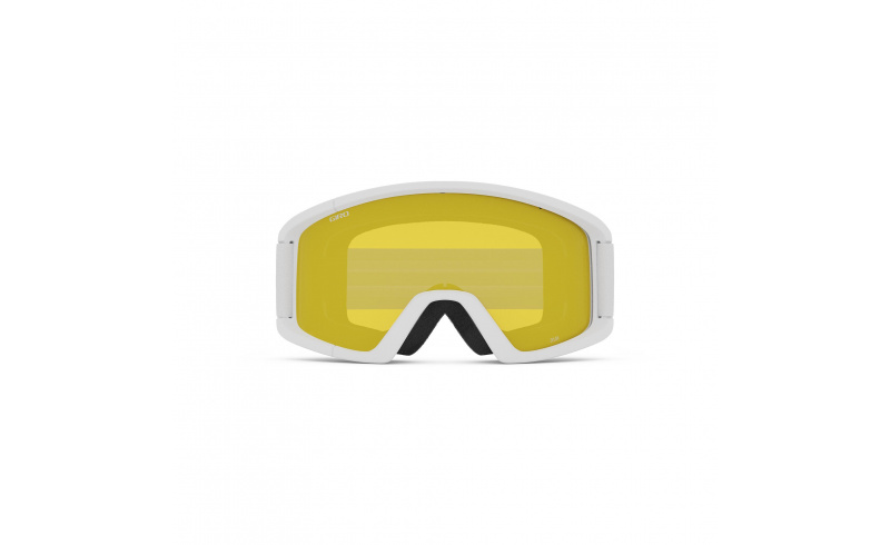 Brýle GIRO Semi White Wordmark Amber Gold/Yellow (2skla)