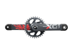 Kliky SRAM X01 Eagle Superboost+ DUB 12s 32z Lunar Oxy Red C2
