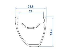 Zapletená kola RITCHEY Wcs Zeta Disc Ta12