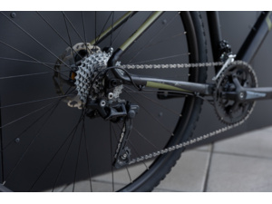 GHOST Asket Essential AL Black/Green - M