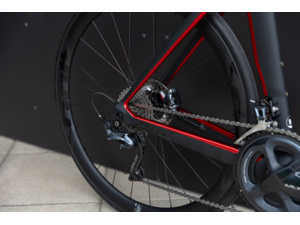 LOOK 795 Blade Disc Black Metallic Red Mat Glossy R38D - M