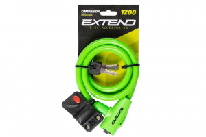Zámek EXTEND Companion 12x1200mm - Lime Green