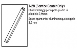 Servis FULCRUM Tool 3,9 mm squared nipples (S.C. Only)