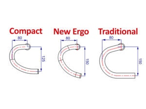 Řídítka FSA Road K-Force Compact ACR Carbon 420mm