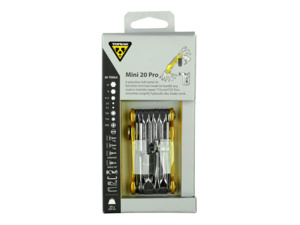 Multiklíč TOPEAK MINI 20 PRO - zlatý