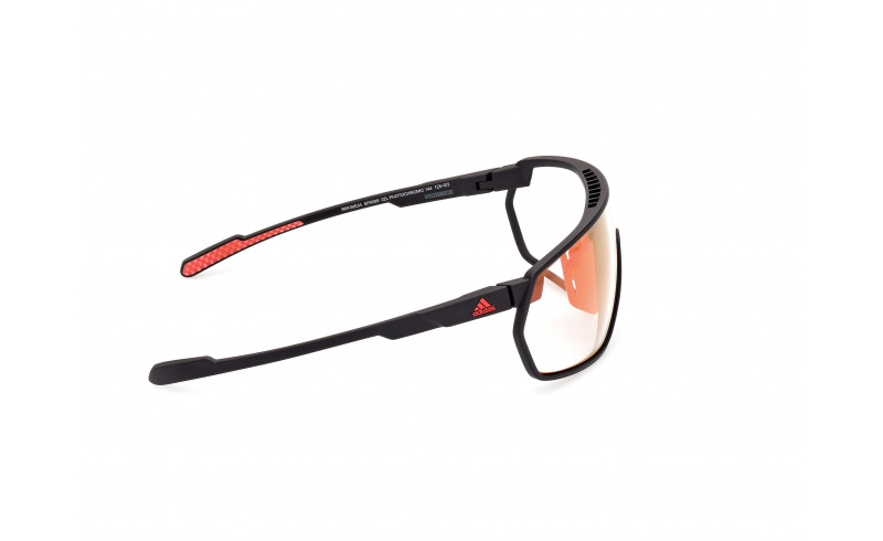 Sluneční brýle ADIDAS Sport SP0089 Matte Black/Roviex Mirror Photochromic