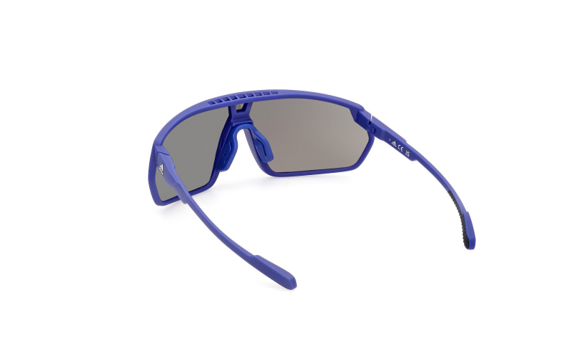 Sluneční brýle ADIDAS Sport SP0089 Matte Blue/Green Mirror