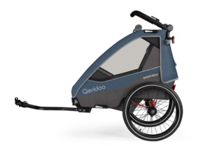 Vozík QERIDOO Sportrex 1 - Jeans Blue