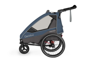 Vozík QERIDOO Sportrex 1 - Jeans Blue