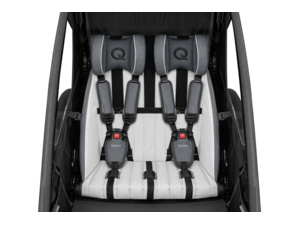 Vozík QERIDOO Sportrex 2 - Jeans Blue