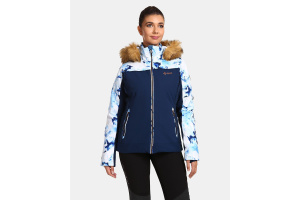 Dámská lyžařská bunda s integrovaným vytápěním KILPI Lena Dark Blue