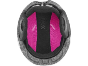 Přilba UVEX Heyya PRO White-pink mat