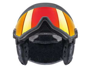 Přilba UVEX Wanted Visor Black mat