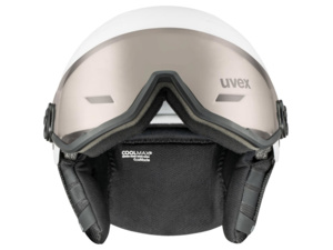 Přilba UVEX Wanted Visor PRO V White matt