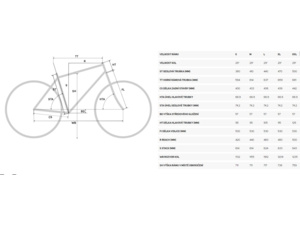 MERIDA Big. Nine TR 5000 Cool Grey (Silver/Black)