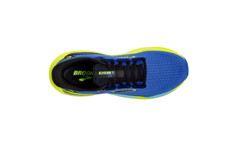 Běžecké boty BROOKS Glycerin GTS 21 M modrá