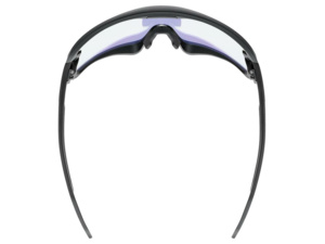 Brýle UVEX Sportstyle 231 2.0 V Black Matt/Litemirror Red