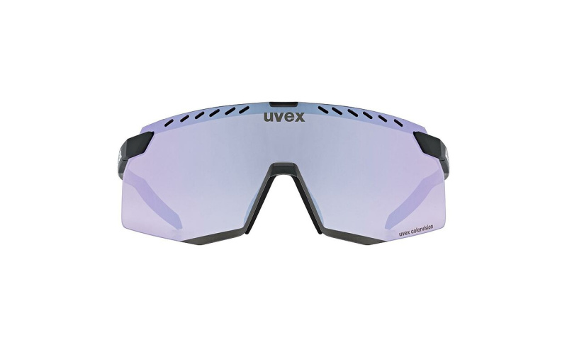 Brýle UVEX Pace Stage CV Black Matt/Mirror Lavender