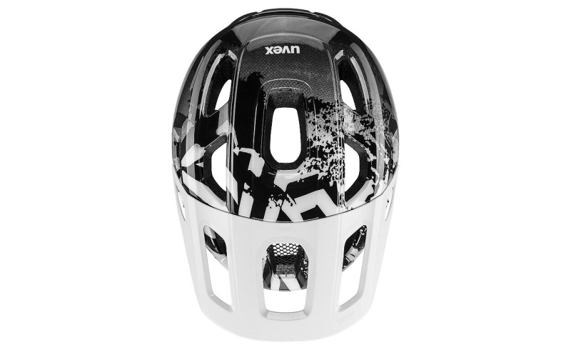 Dětská helma UVEX React JR. White/Black