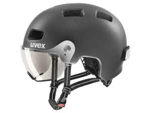 Helma UVEX Rush Visor Dark Silver Matt