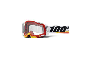 Brýle 100% Racecraft 2 Arsham Red/Clear Lens