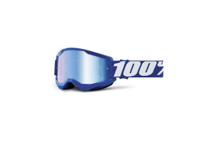 Brýle 100% Strata 2 - Blue/Mirror Blue Lens