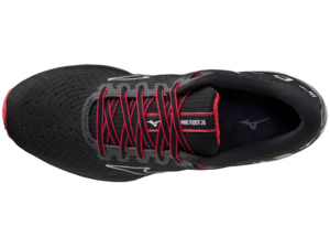 Běžecké boty MIZUNO Wave Rider 26 ( AMS ) / Black / White / Red
