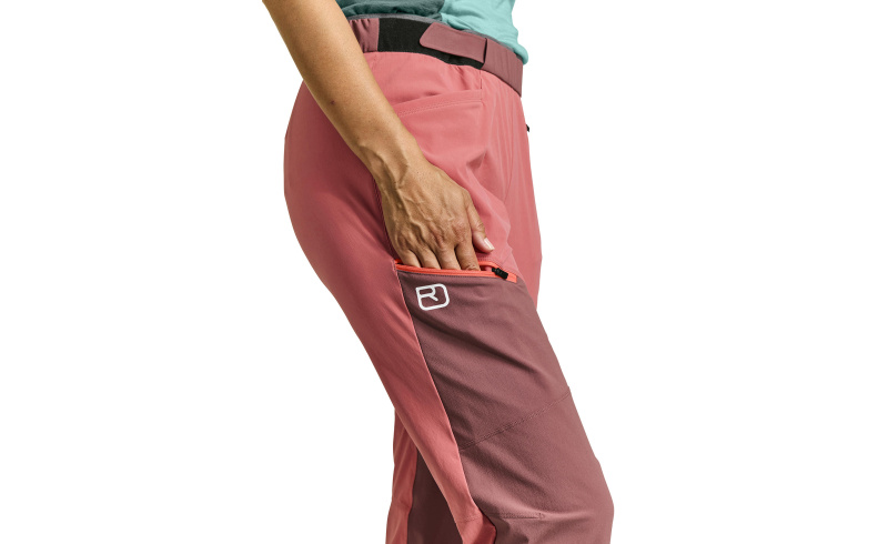 Dámské Kalhoty ORTOVOX Vajolet Pants Women's Bristle Brown
