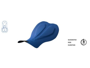 Kraťasy se šlemi SANTINI Unico Edge Blue