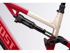 GHOST E-ASX Essential Rebel Red/Coffee Pebble