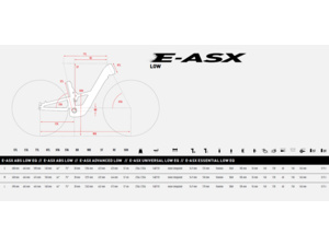 GHOST E-ASX Universal Low EQ Blazing Black/Misty Grey