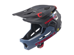 Dětská helma CRATONI MadCat MIPS Gunmetal/Red Matt - S/M (49-56cm)