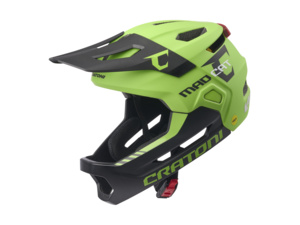 Dětská helma CRATONI MadCat MIPS Lime/Black Matt - S/M (49-56cm)