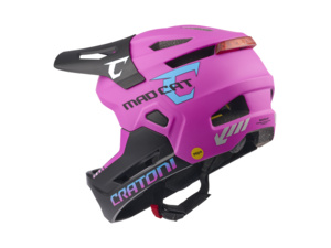 Dětská helma CRATONI MadCat MIPS Pink/Black Matt - S/M (49-56cm)