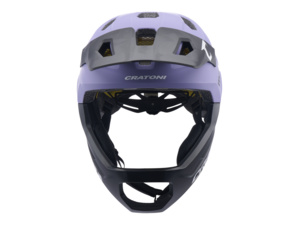 Dětská helma CRATONI MadCat MIPS Purple/Black Matt - S/M (49-56cm)