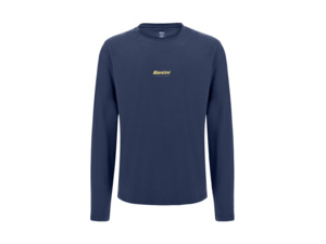 Triko s dlouhým rukávem SANTINI Brand Blue
