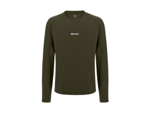 Triko s dlouhým rukávem SANTINI Brand Green