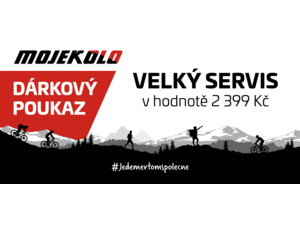 Dárkový poukaz na Velký servis v hodnotě 2399 Kč