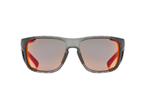 Brýle UVEX Sportstyle 312 Smoke Matt/Mirror Red
