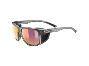 Brýle UVEX Sportstyle 312 Smoke Matt/Mirror Red