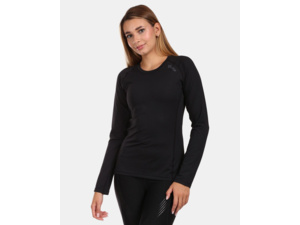 Dámské tričko s dlouhým rukávem KILPI Spoleto Black - 36