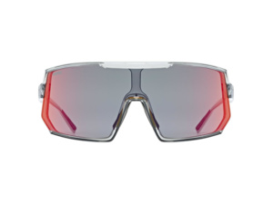 Brýle UVEX Sportstyle 235 Smoke Transparent/Mirror Red