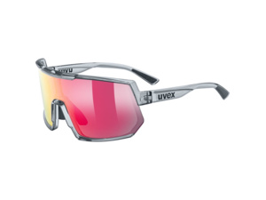 Brýle UVEX Sportstyle 235 Smoke Transparent/Mirror Red